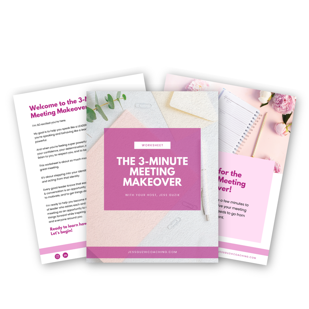 3-Minute Meeting Makeover